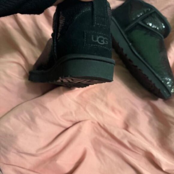 UGG Women's Classic Ultra Mini Mirror Ball Sequin Boots - Picture 3 of 6
